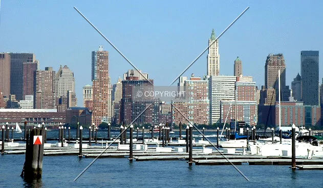 Downtown from the west