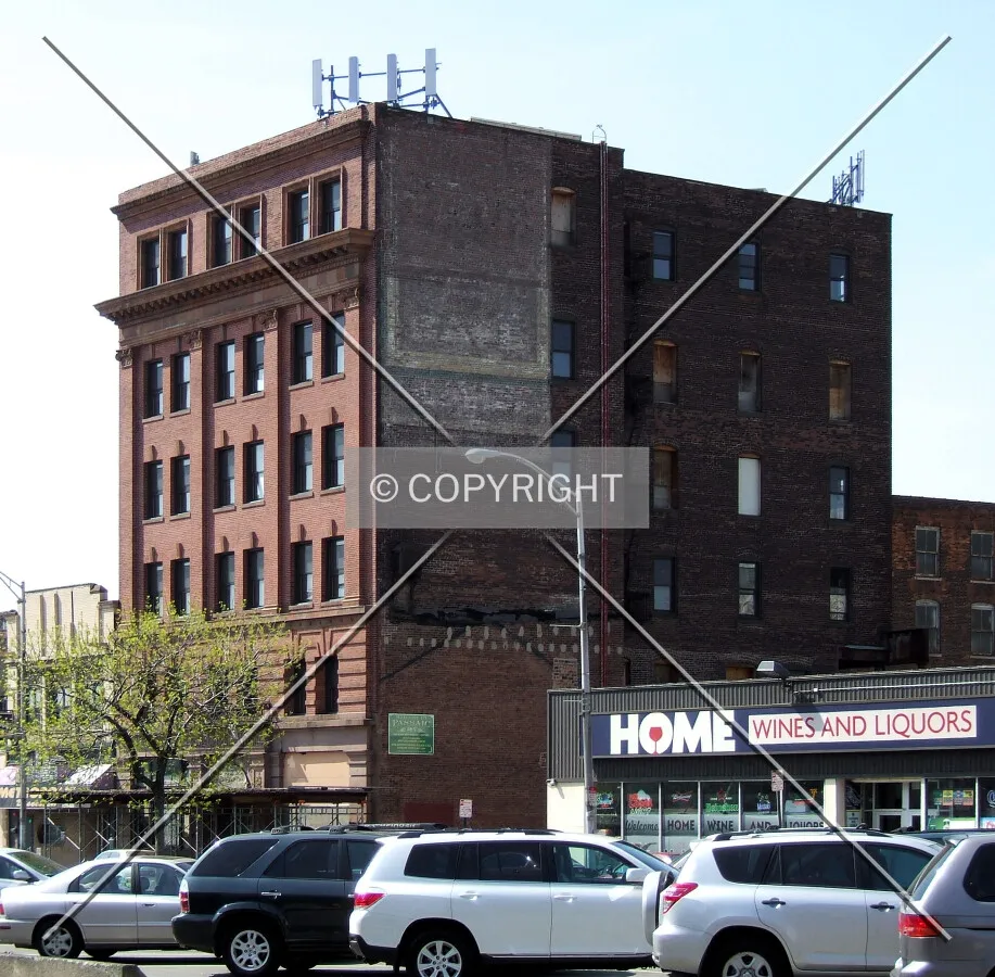 View from the north on Main Avenue