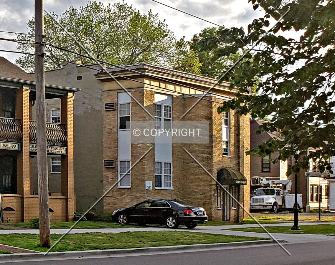 View from the northeast; May 27, 2019