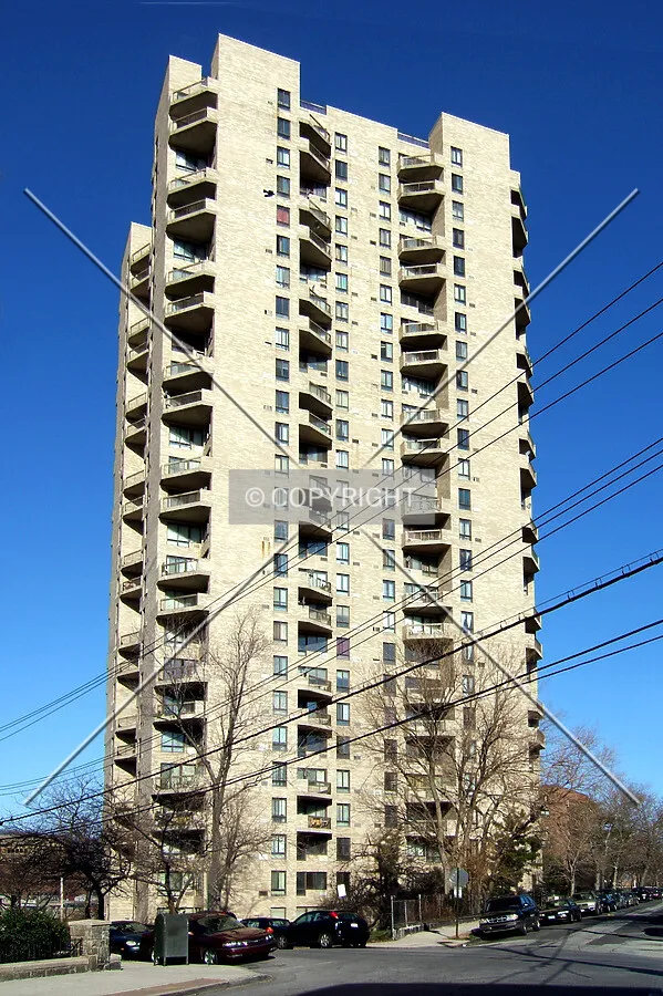 View from the southeast at Glenwood and Ravine avenues