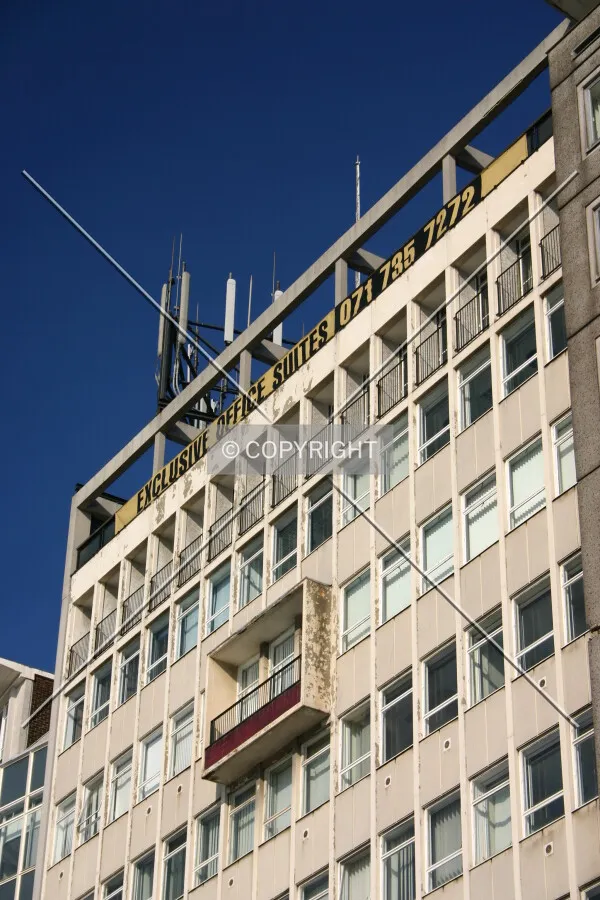Looking up to the top from Albert Embankment