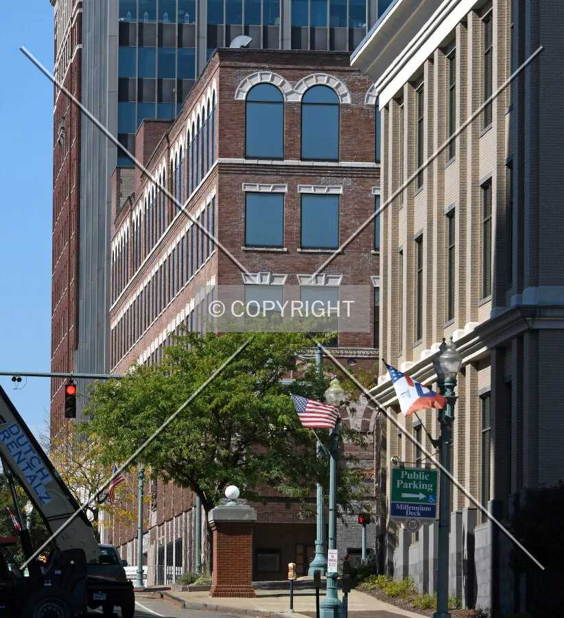 View from the southeast