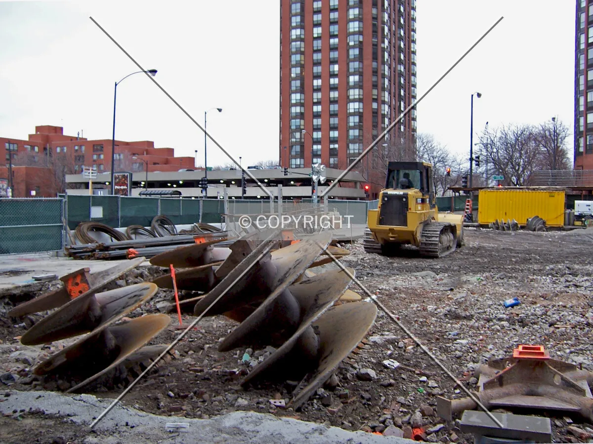 Looking west along the southern edge of the site from the Holden Court alley