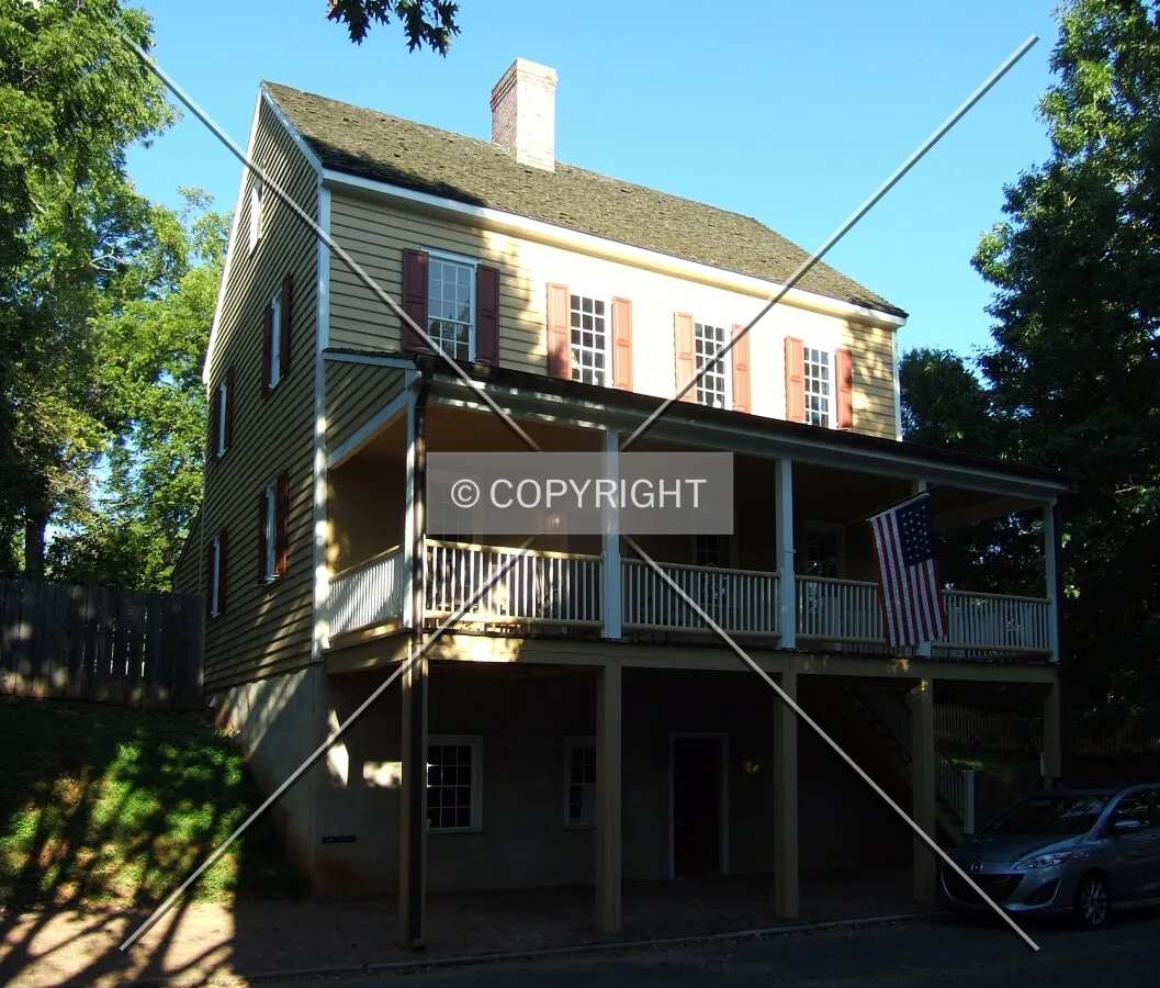 View from the northwest on Main Street