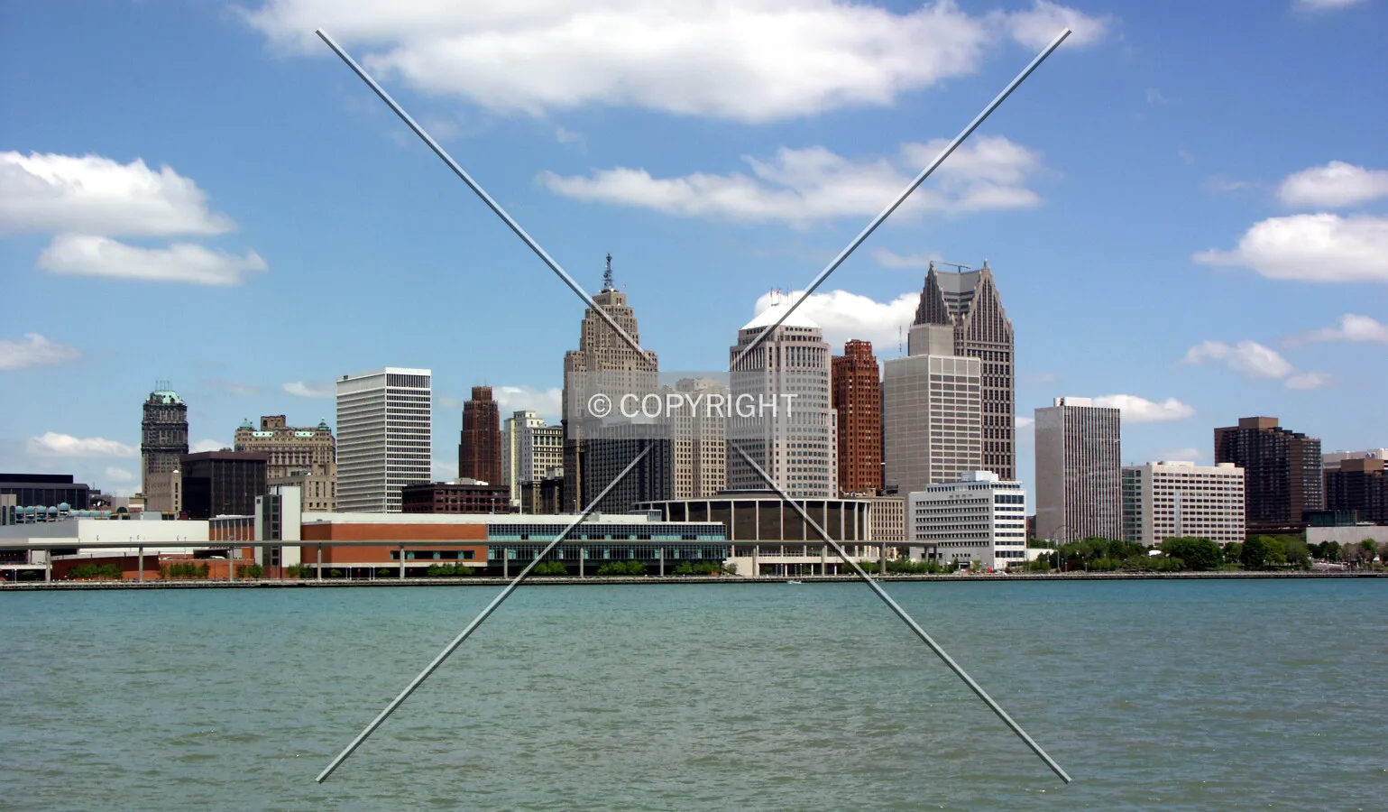 Looking north from Windsor