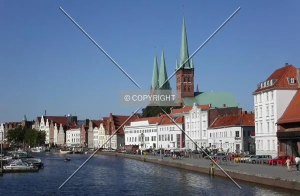 The old city along the river