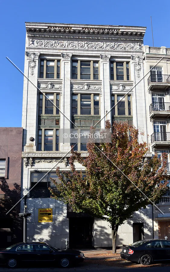 View from the southeast across Hamilton Street