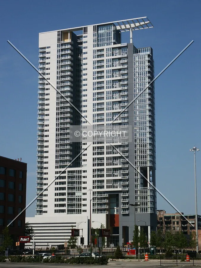 View from the east