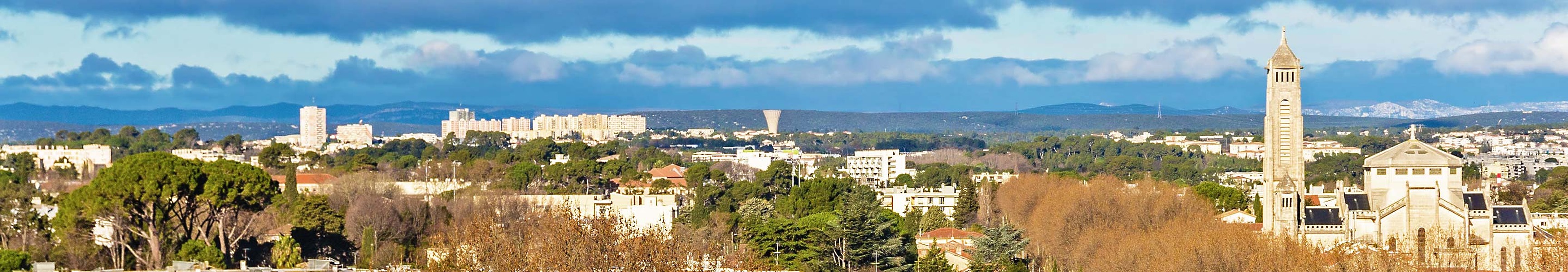 Panorama of Montpellier