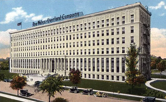 View from the east