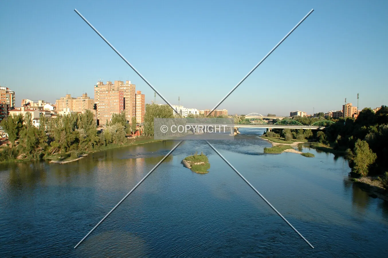 View along Rio Ebro