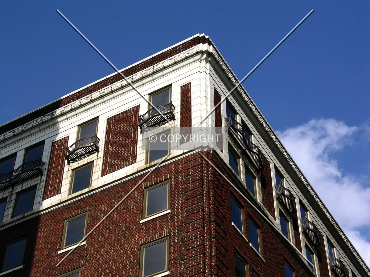 Detail of the upper, southwest corner