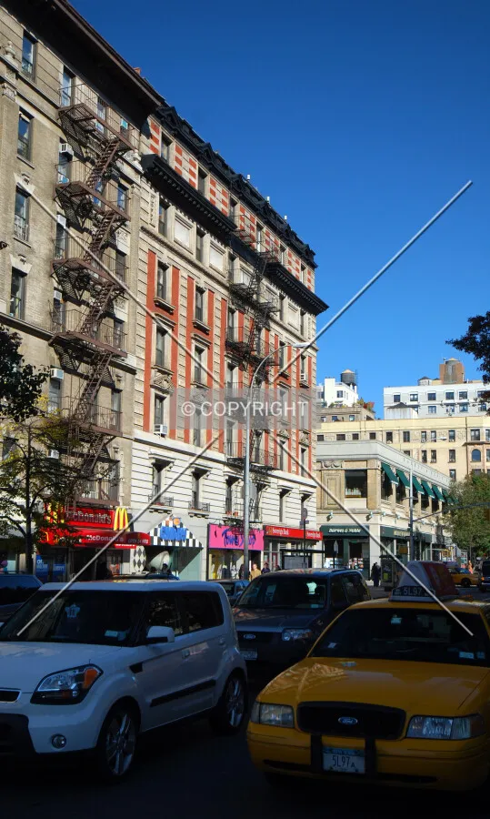 View along Broadway