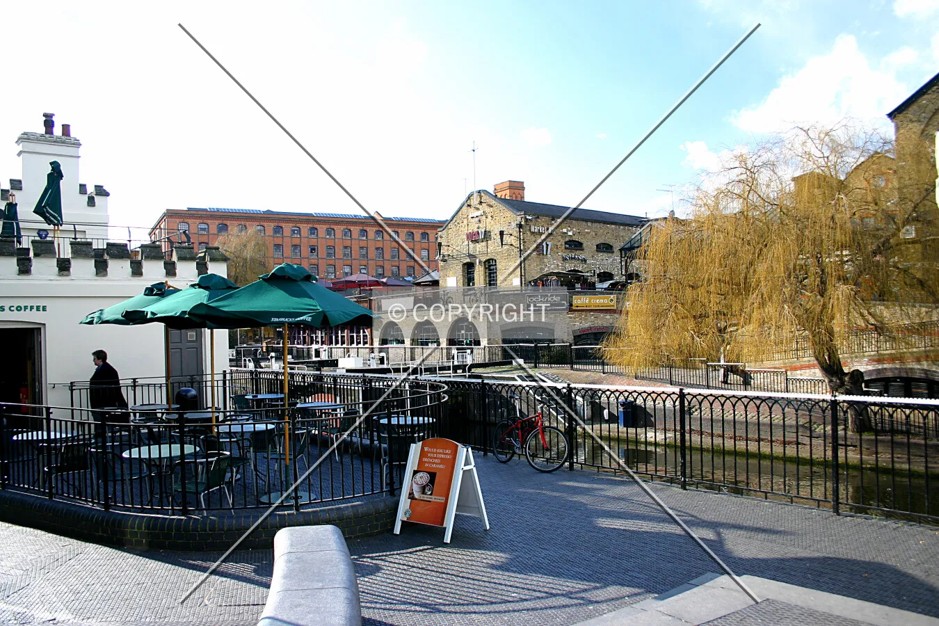 View over Camden Lock