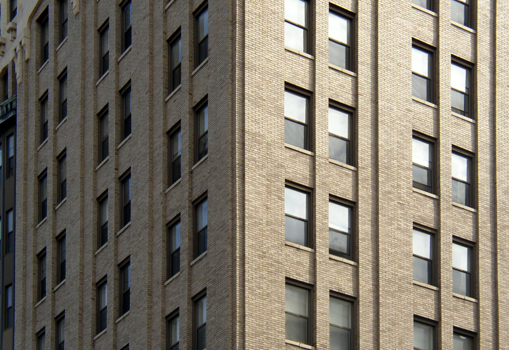 Southeast corner detail