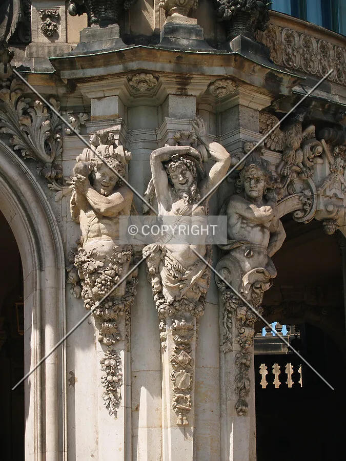 Ornaments on facade