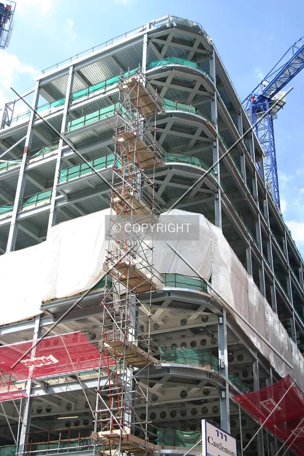 The southeast corner from Holborn Viaduct
