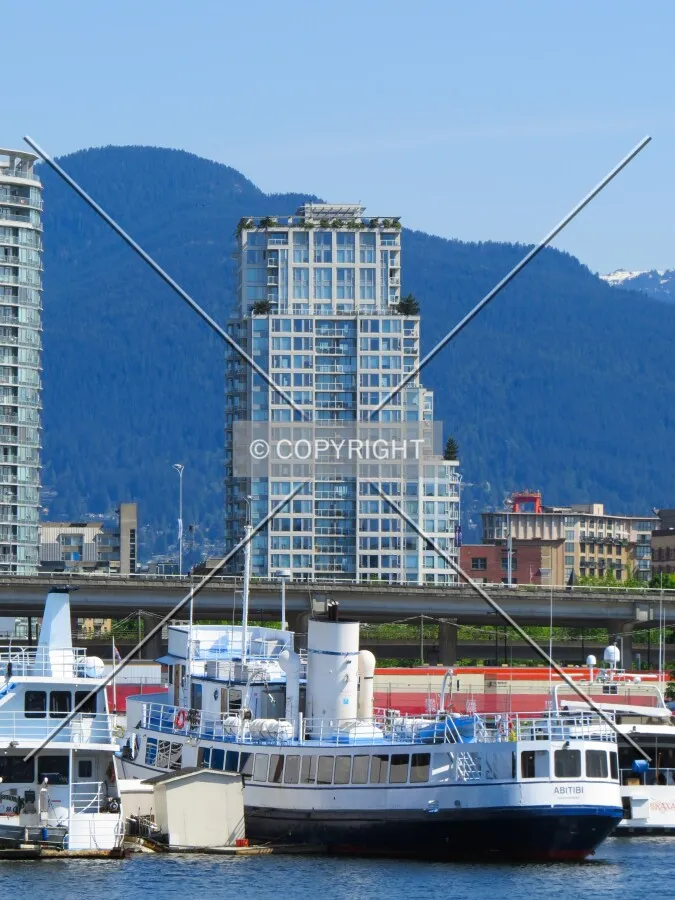 View to the north across False Creek