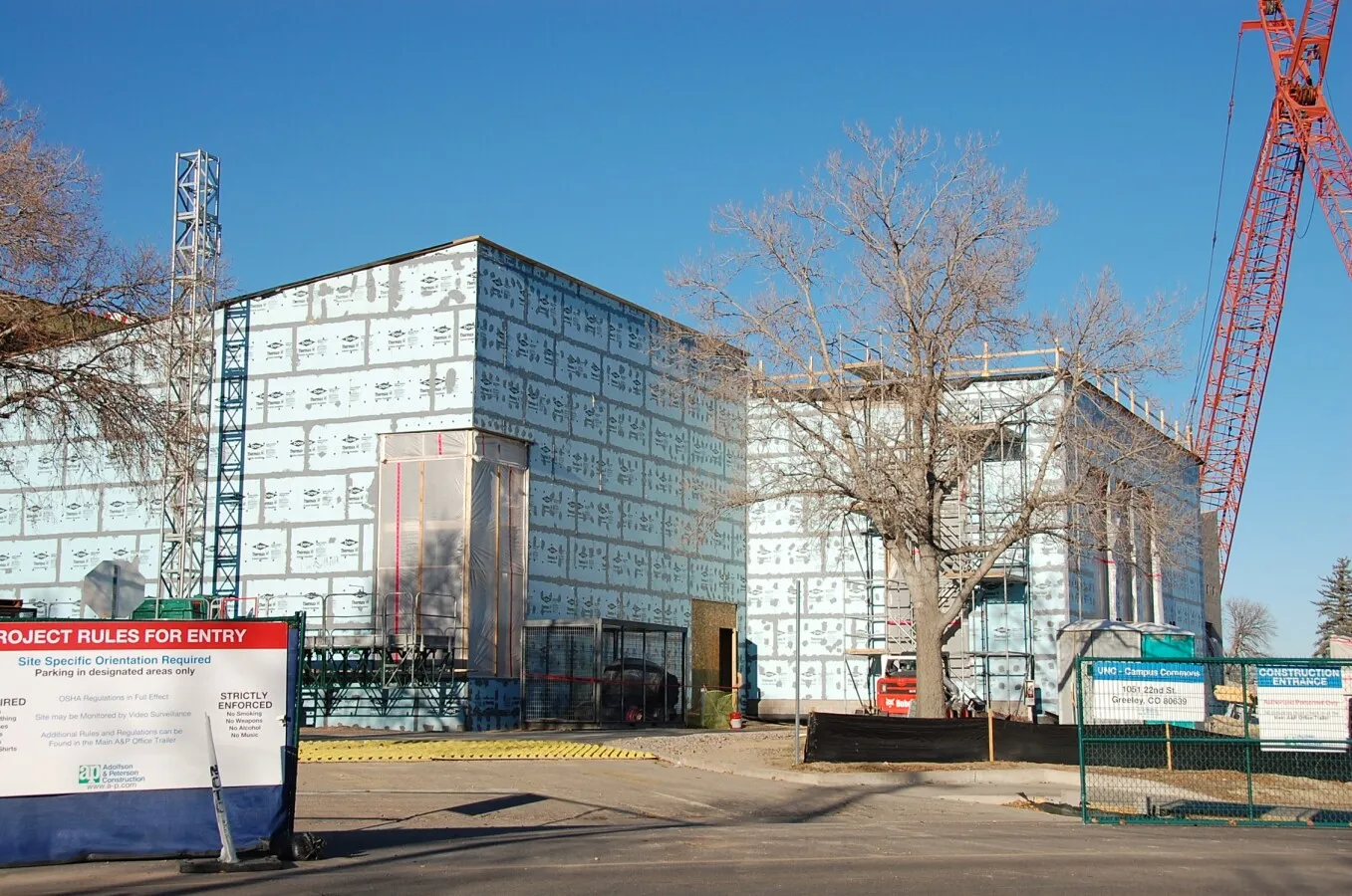 View from the southwest