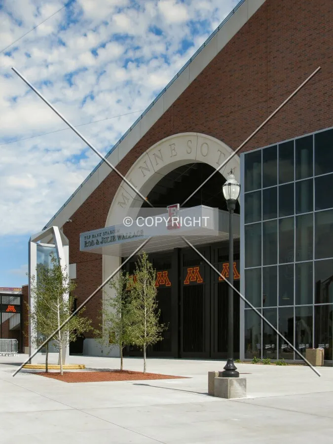 South end of the bowl, with the Gopher Sports Store