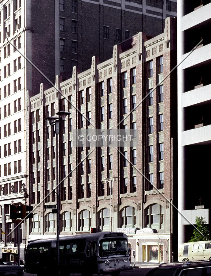 View from the northwest across Farnam Street