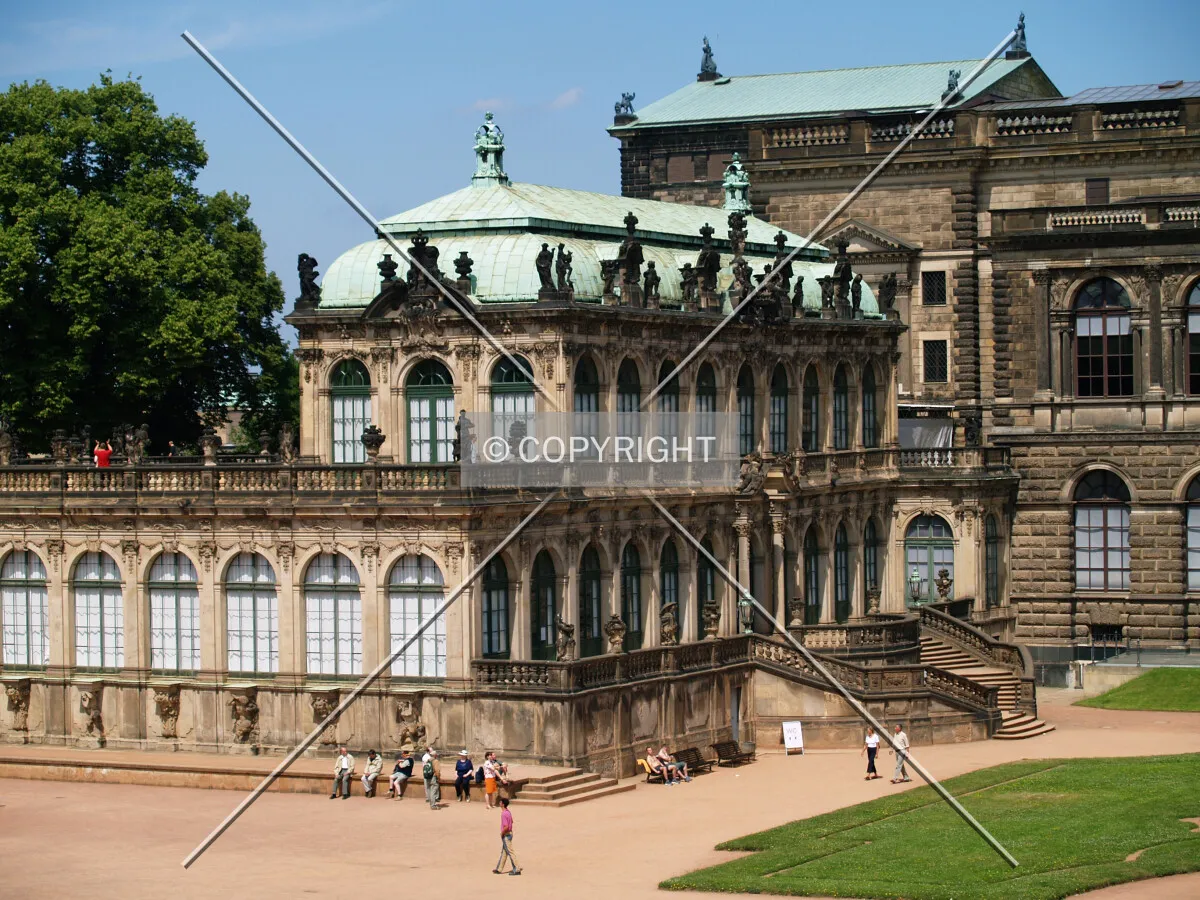 North wing of Wall Pavillon