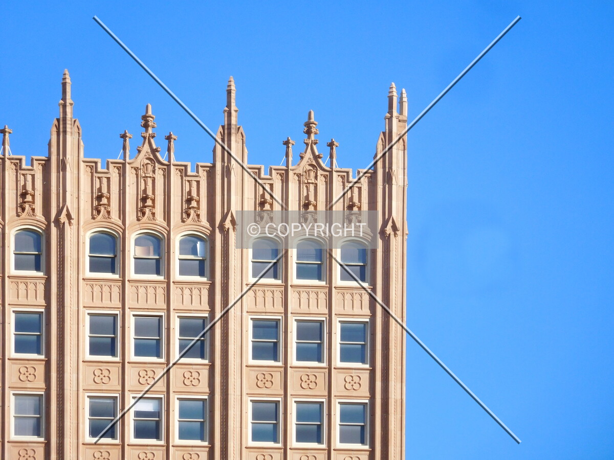 Northeast corner detail