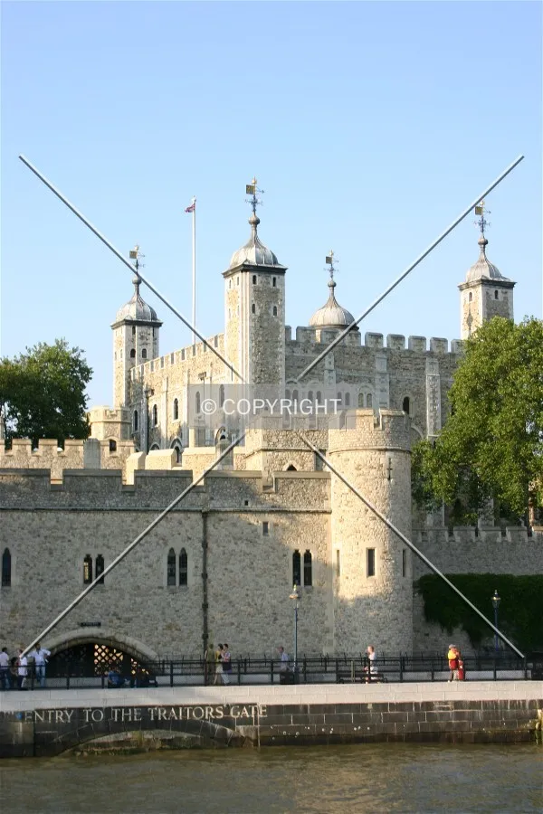 The entrance to the 11th century Tower of London's Traitor's Gate