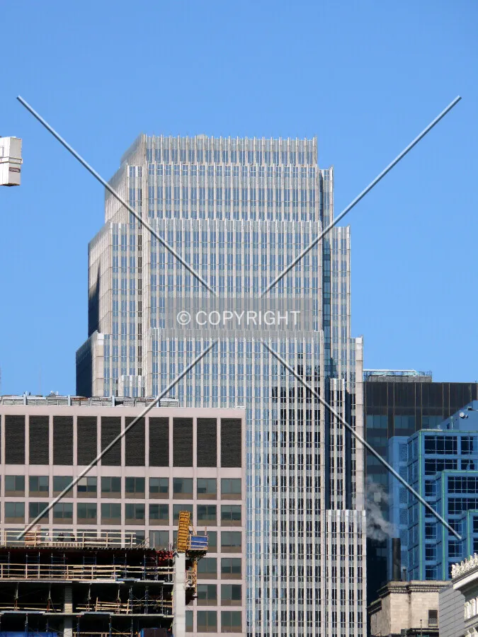 View to the north from the Chicago River