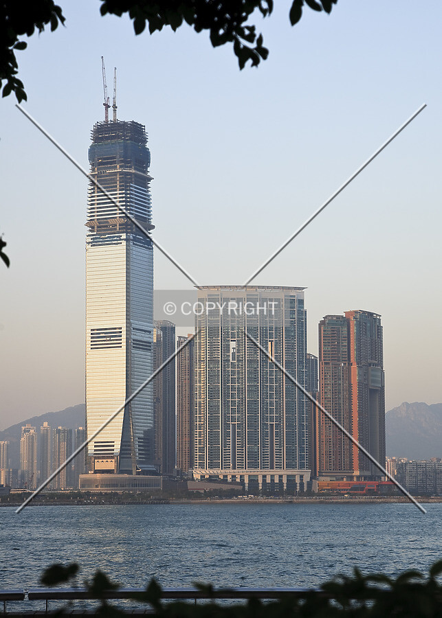 viewed from near ferry piers in Central