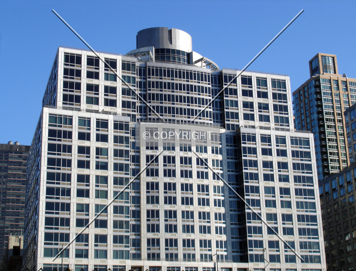 View from under the West Side Highway