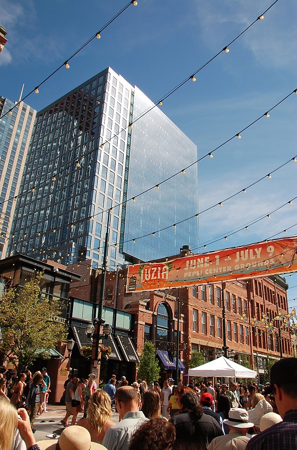 Looking south from Larimer Square