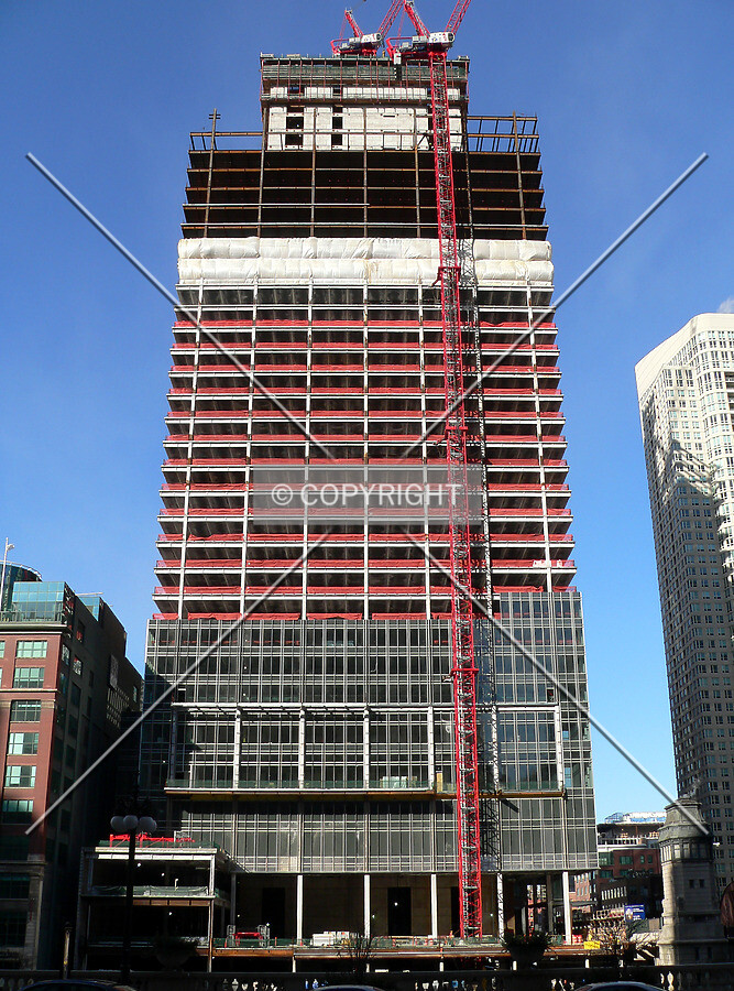 View to the north from Wacker Drive