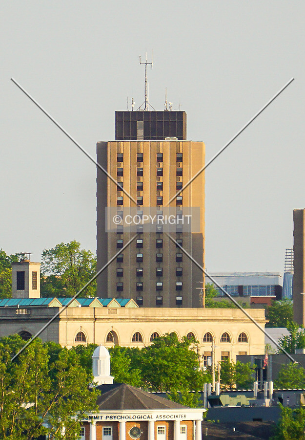 Distant view from the north; May 24, 2020
