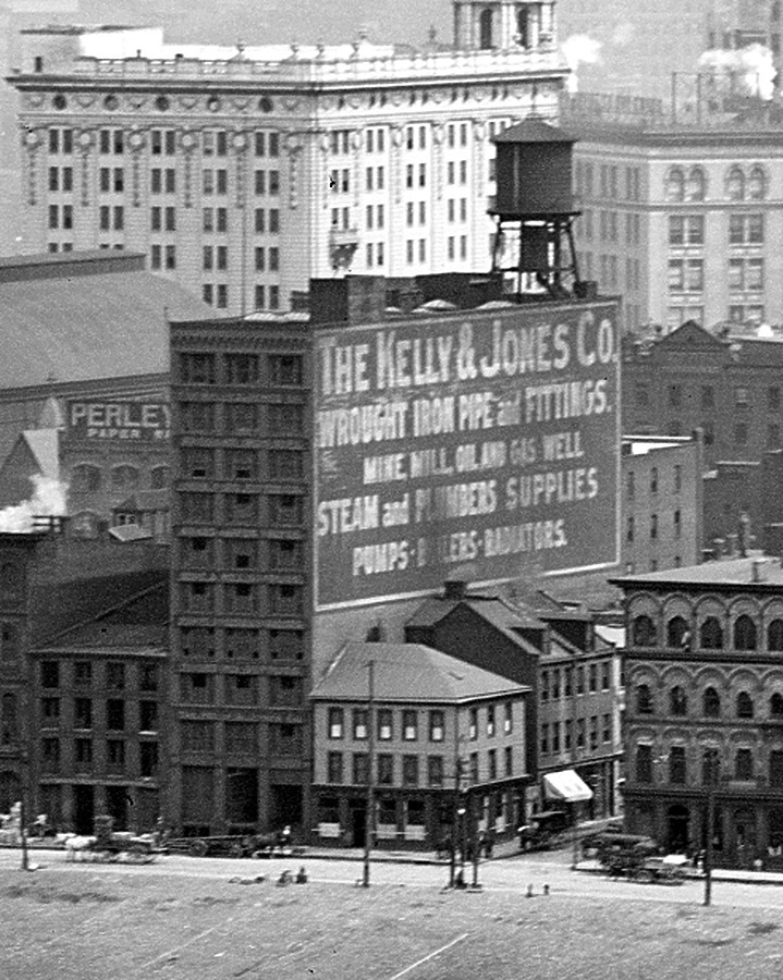 Vintage view from the south