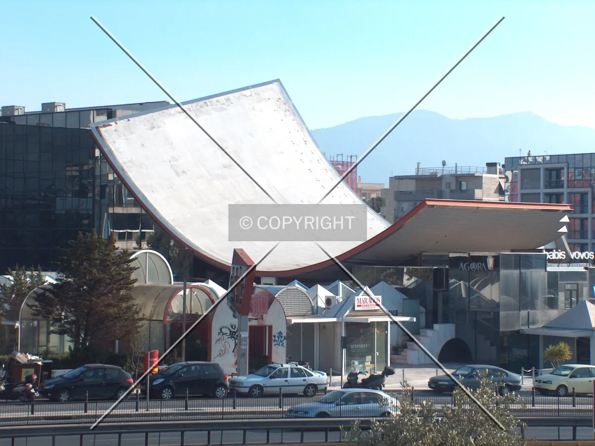 View from the terrace of the Avenue - Carrefour Mall on Kifissias Avenue
