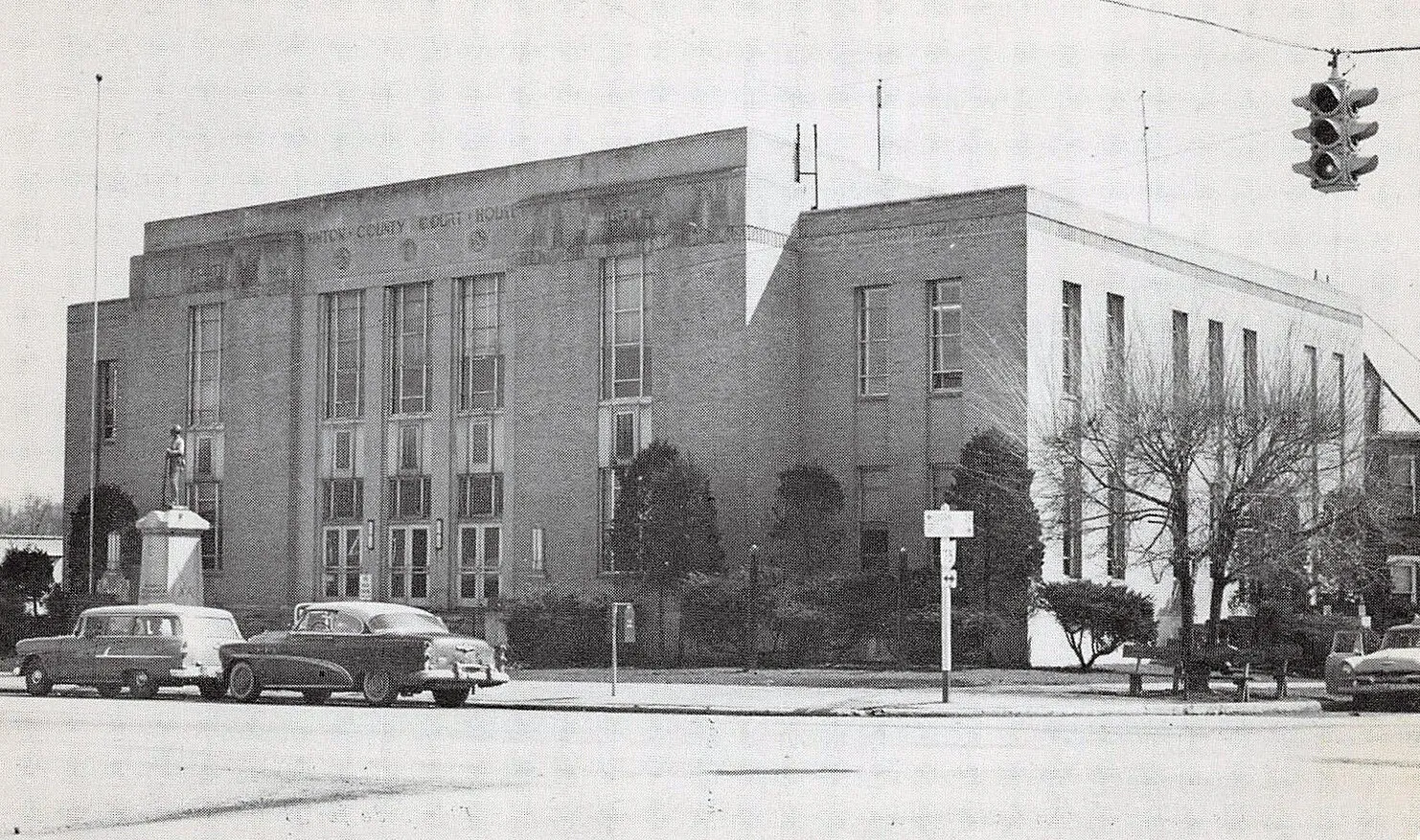 Vintage view from the northwest