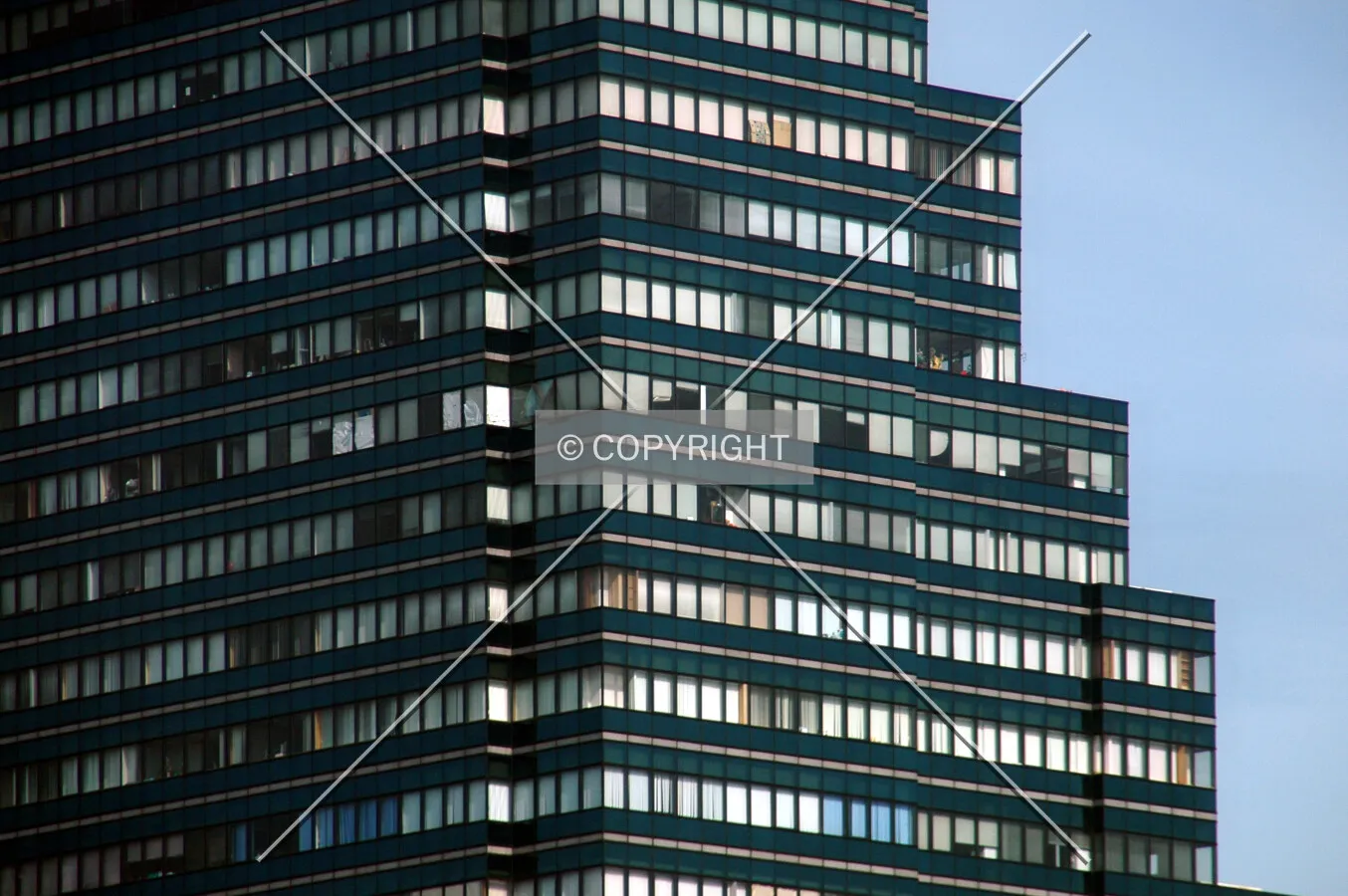 Middle floors and setbacks