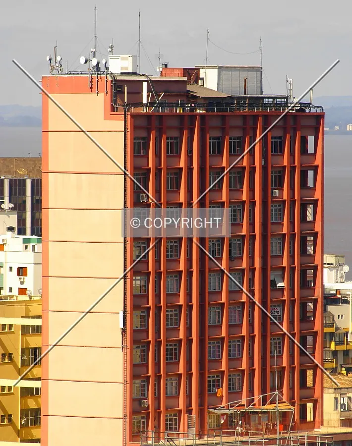 Top floors seen from atop Formac Building
