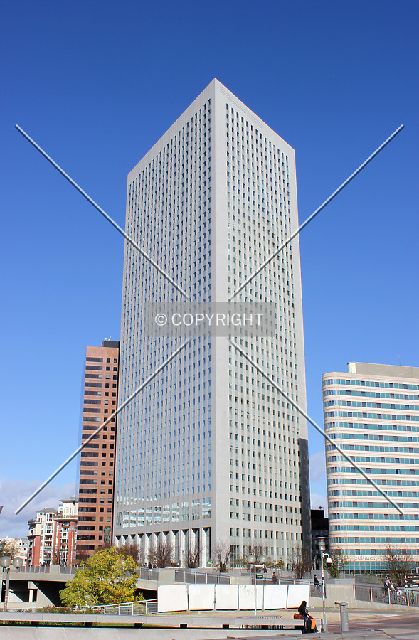 Corner view from the southwest.