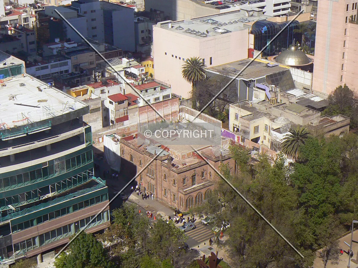 Preparing the construction area, view from the southwest