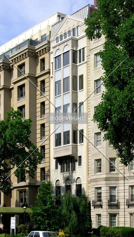From across 16th Street to the northeast
