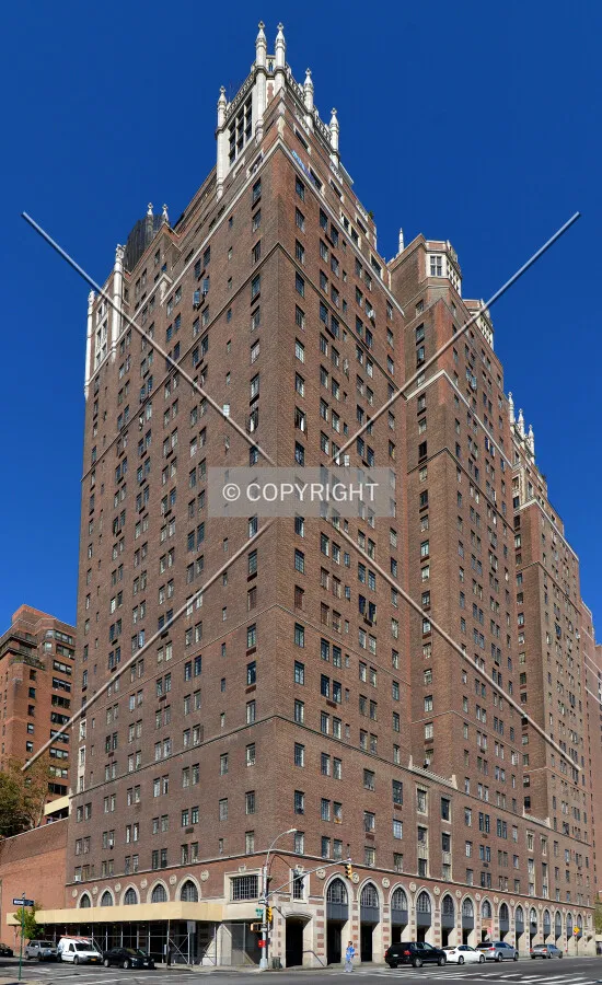View from the southeast at 1st Avenue and 40th Street