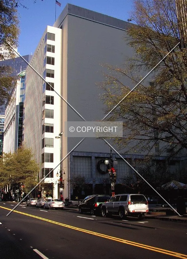 Looking northeast from Tryon Street