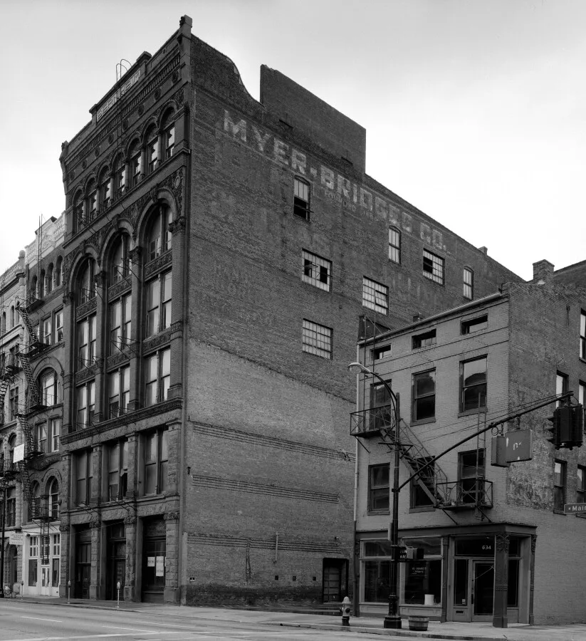 Vintage view from the northwest