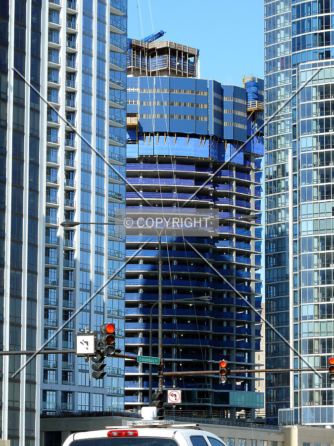 View to the west as seen from McFetridge Drive