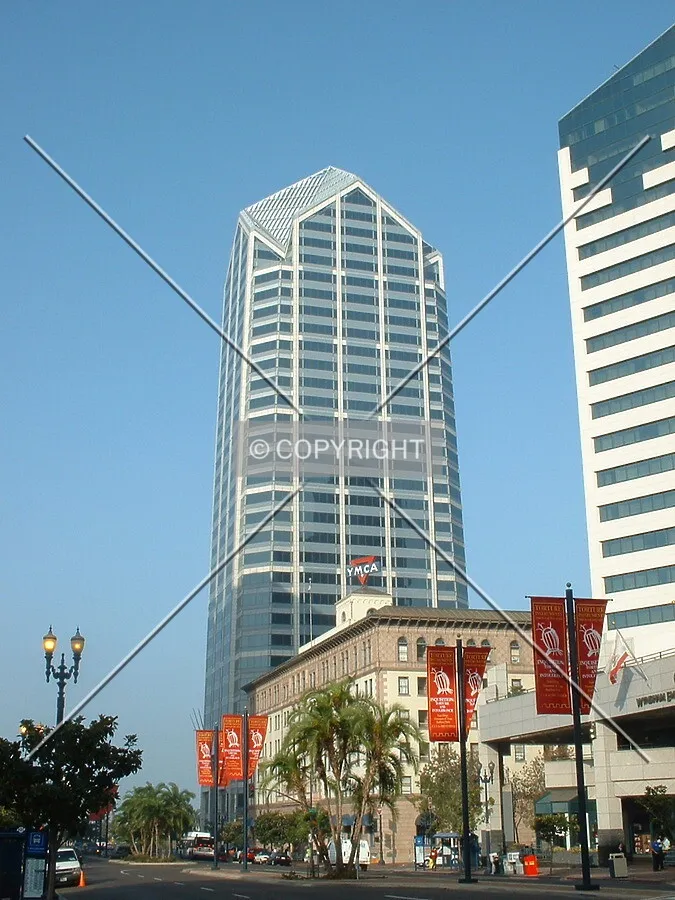 View from the east