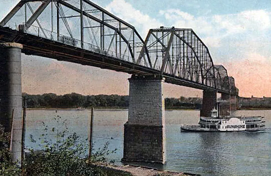 Vintage view from the north