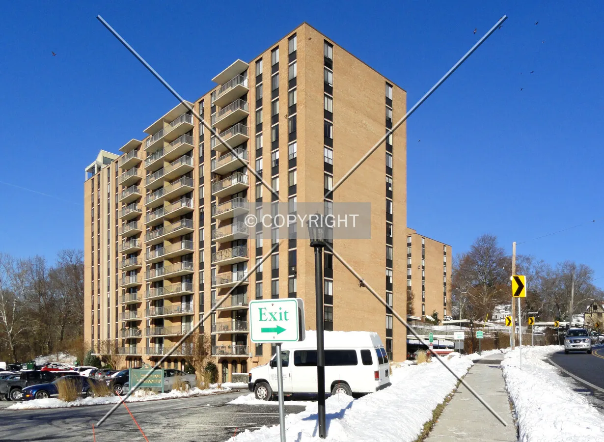 From Yale Avenue to the southwest