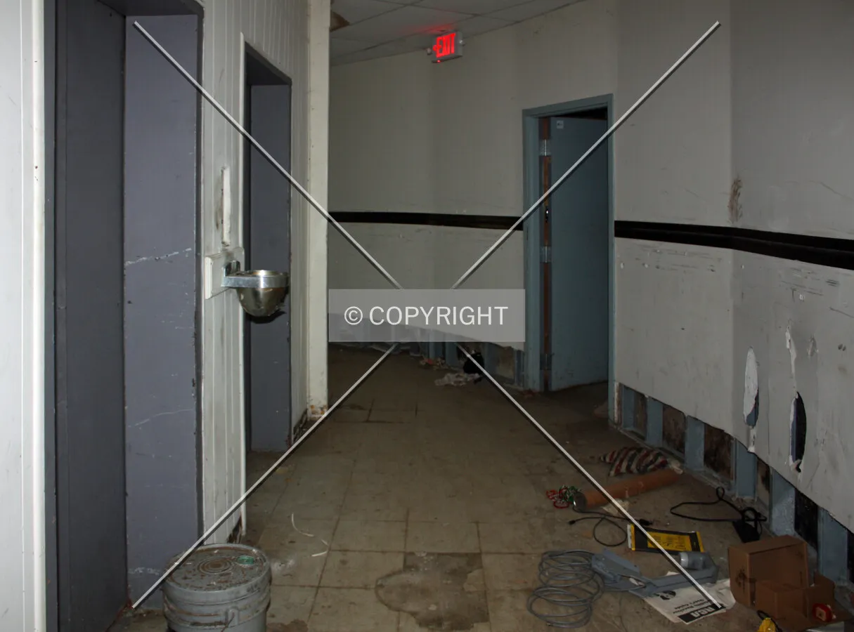 Elevators on the lower lever; May 7, 2015